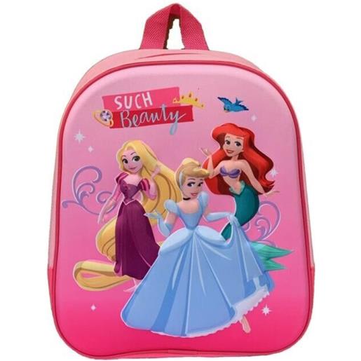 Zaino asilo 3d principesse disney ariel rapunzel cenerentola