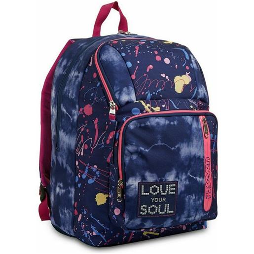 Zaino scuola seven point out love your soul nuovo con garanzia