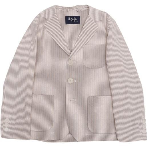 IL GUFO blazer color corda scuro