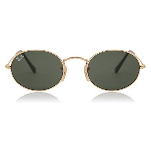 Ray-Ban rb3547n 001 gold rb3547n round sunglasses lens category 3 size 51mm