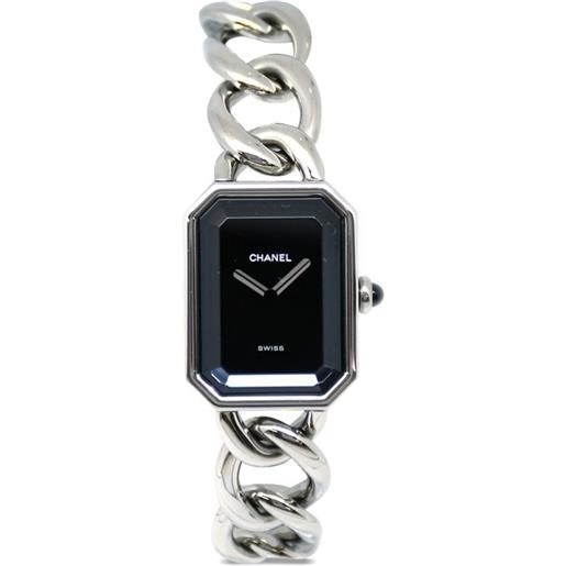 CHANEL Pre-Owned - orologio premi�re l 20mm pre-owned 1987 - donna - acciaio inossidabile - taglia unica - nero