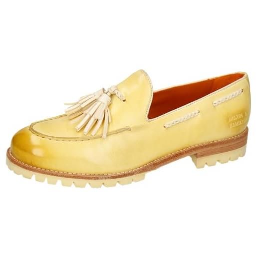 Melvin & Hamilton regina 19, loafer donna, giallo, 37 eu