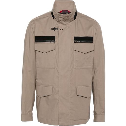 Fay giacca multi-tasche - marrone