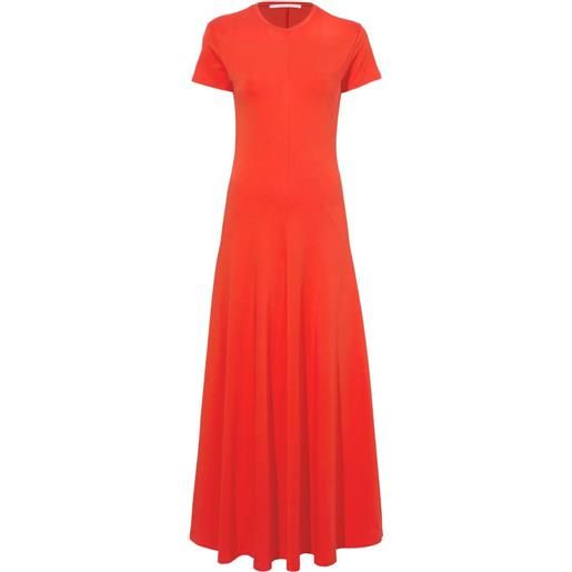 Proenza Schouler White Label abito noelle lungo - rosso
