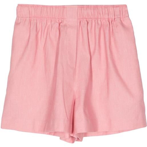Elie Saab shorts a vita alta - rosa