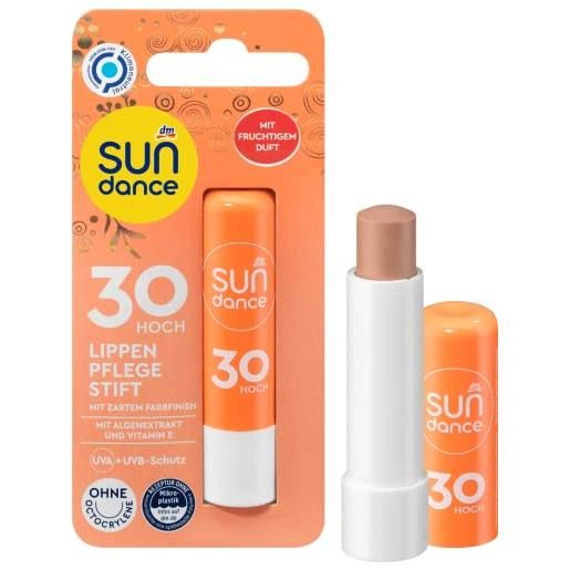 sundance(サンダンス) sundance matita per la cura delle labbra spf 30, 4,8 g, vegana e senza nanoparticelle