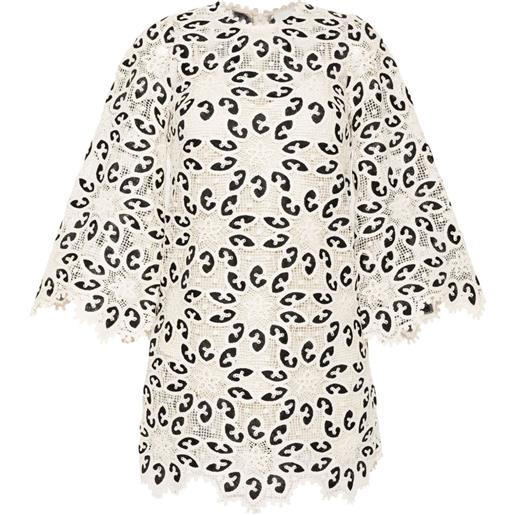 ZIMMERMANN abito corto ottie - toni neutri