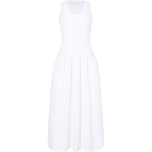 Proenza Schouler White Label abito con scollo ampio - bianco