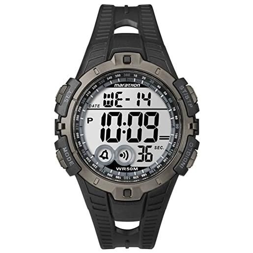 Timex Orologio Uomo Analogico-Digitale 'UFC Colossus' TW2V84600 – Acciaio Inox, Cronometro, Allarme, Retroilluminazione Indiglo