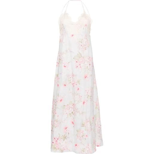 ZIMMERMANN abito lungo halliday a fiori - blu