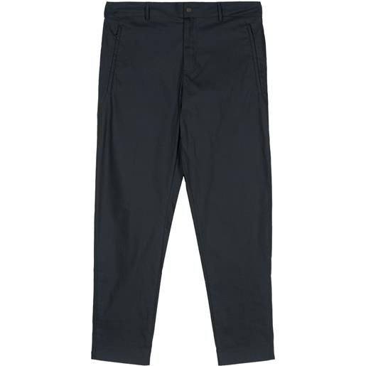 PT Torino pantaloni affusolati con motivo ondulato - blu