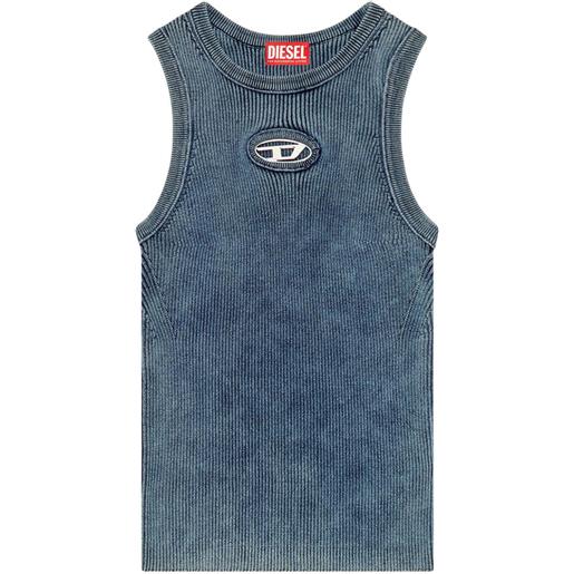 Diesel canotta m-anchor-a-sl a coste - blu