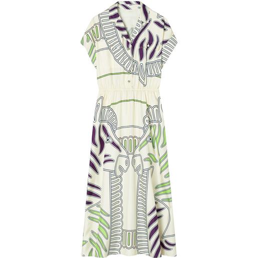 Tory Burch chemisier con stampa - toni neutri