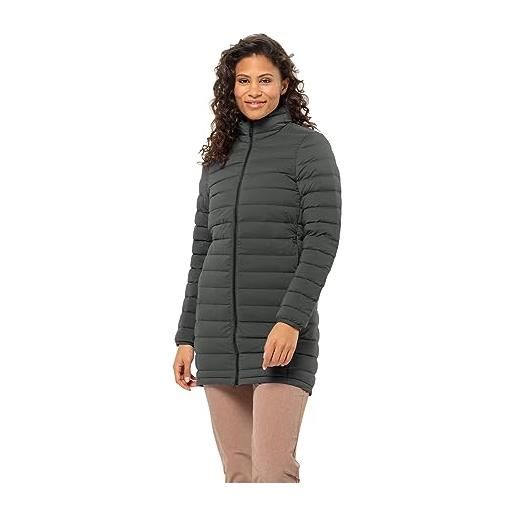 Jack Wolfskin arcaden coat w piumino, wild ginger, m donna