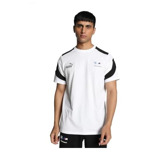 PUMA bmw m motorsport mt7+ tee l white