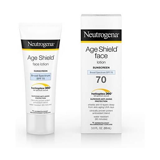 Neutrogena age shield face sunblock spf 70 - 3 oz. 