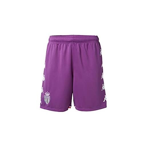 Kappa kombat ryder as monaco , shorts, unisex, viola/rosso, 8 anni