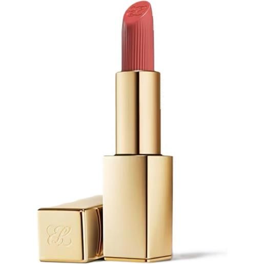 Estee lauder pure color creme lipstick 3,5 gr rossetto a lunga durata, con benefici rimpolpanti, nutrienti - finish cremoso 131 bois de rose