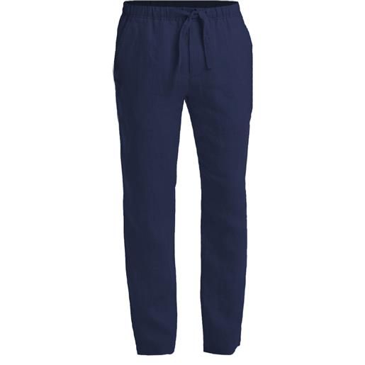 Scuola nautica italiana - pantaloni uomo lino blu