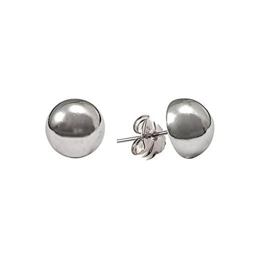 Orecchini a sfera Giulietta Argento: Eleganza senza tempo