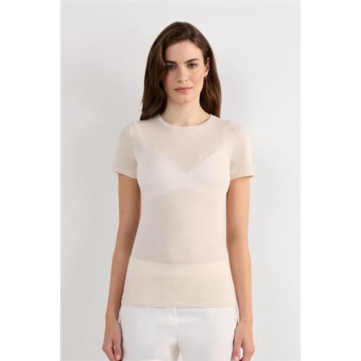 Intimissimi maglia manica corta in cotone ultrafresh bianco