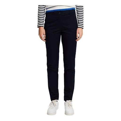 ESPRIT 113ee1b360 pantaloni, 400/navy, 32w x 32l donna