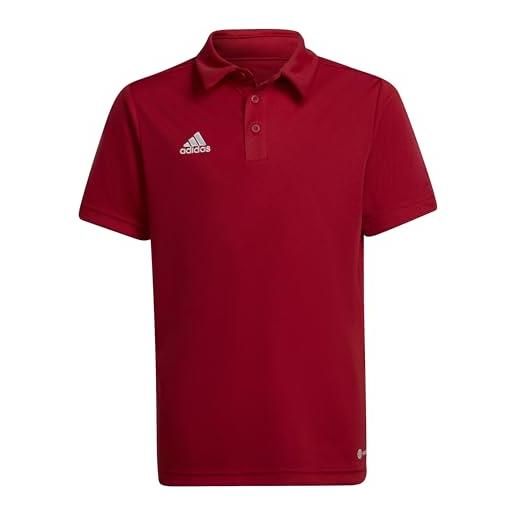 adidas unisex - bambini entrada 22 polo shirt, black, 9-10 years