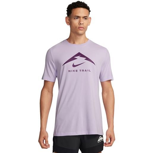 Nike t-shirt dri-fit uomo viola
