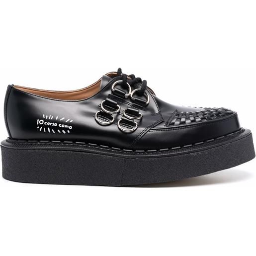 George Cox creepers con decorazione - nero