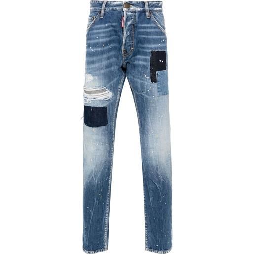 DSQUARED2 jeans slim cool guy - blu