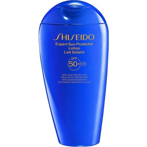 Shiseido cura-del-sole protezione. Expert sun protector face & body lotion spf 50+ 300 ml (135,53 € / 1 l)