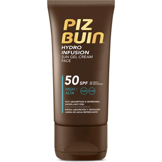 piz-buin piz buin hydro infusion gel-crema viso spf50 50 ml