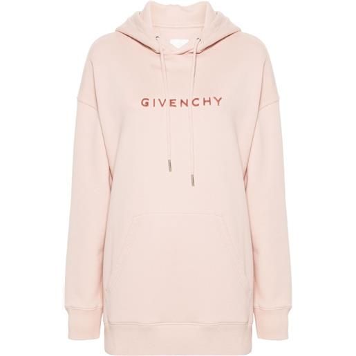 Givenchy felpa con cappuccio - rosa
