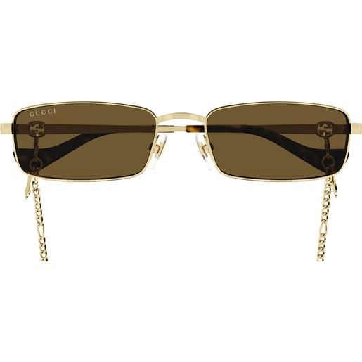 Gucci occhiali da sole Gucci gg1600s 002 con catena