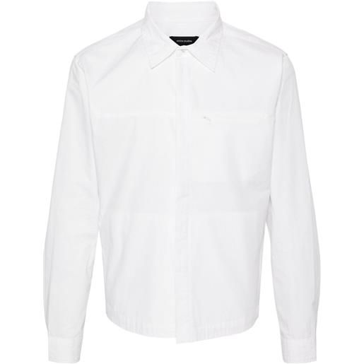 ENTIRE STUDIOS camicia con colletto classico - bianco