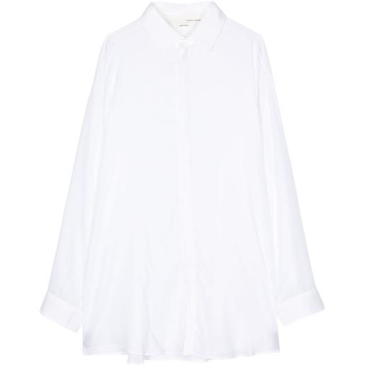 Isabel Benenato camicia lunga - bianco