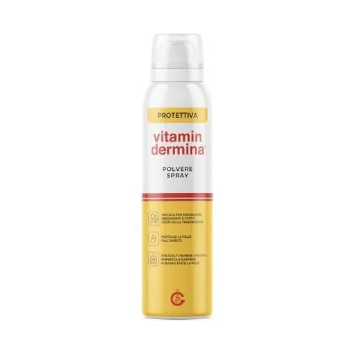Ganassini vitamindermina polvere spray protettiva , assorbente, antirritazioni 150ml