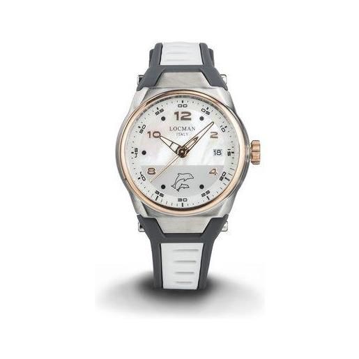 OROLOGIO LOCMAN MARE UOMO TITANIO/PELLE REF.132 NUOVO!! -20% OFF