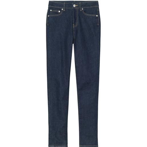 John Elliott jeans skinny emma con vita media - blu