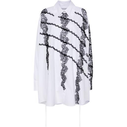 Viktor & Rolf chemisier con applicazione - bianco