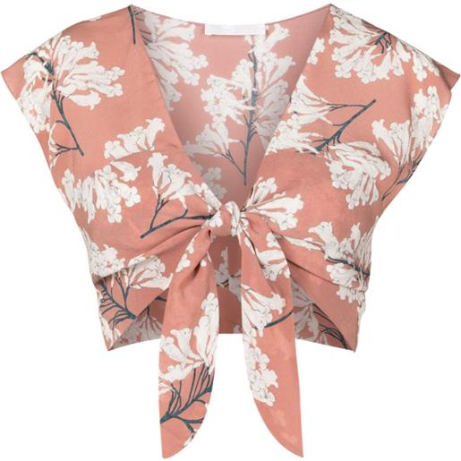 Clube Bossa top annodabile - marrone