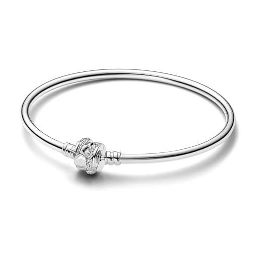 PANDORA bracciale pulseira, prata 925 592733c01-17 marca, estándar, metalli non preziosi, nessuna pietra preziosa