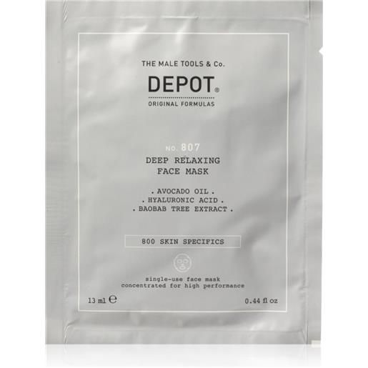 DEPOT 800 skin specifics no. 807 relaxing face mask 12x13 ml