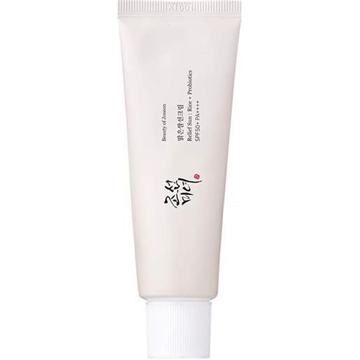 Beauty of Joseon relief sun rice + probiotics crema viso spf 50+ pa++++ 50 ml