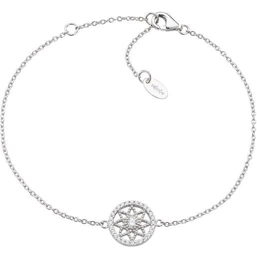 Perlina di fiore in argento sterling - Italia