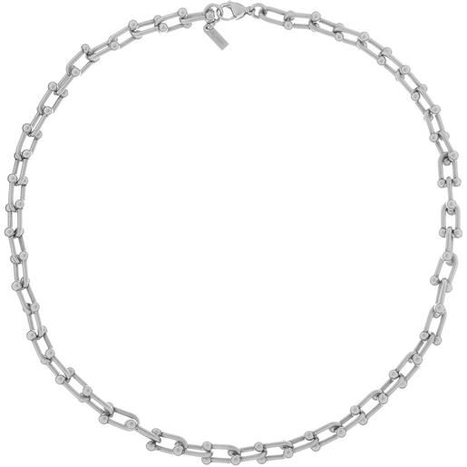 Gualiy Collana Uomo In Acciaio Inox – Catena A Grano Larghezza 4mm, Lunghezza 32 Pollici (80 Cm), Con Sacchetto Regalo - 5