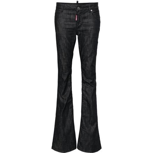 DSQUARED2 jeans svasati a vita media - nero