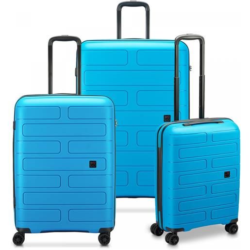 Modo By Roncato supernova 2.0 set valigie (grande, medio, cabina) - turchese