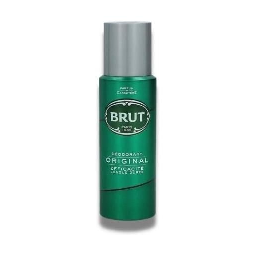Brut - 3 deodorante spray da uomo original, 200 ml