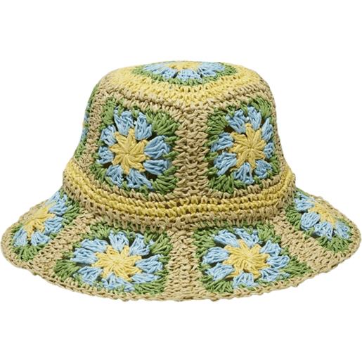 ONLY quinn flower strav hat acc cappello pescatore donna